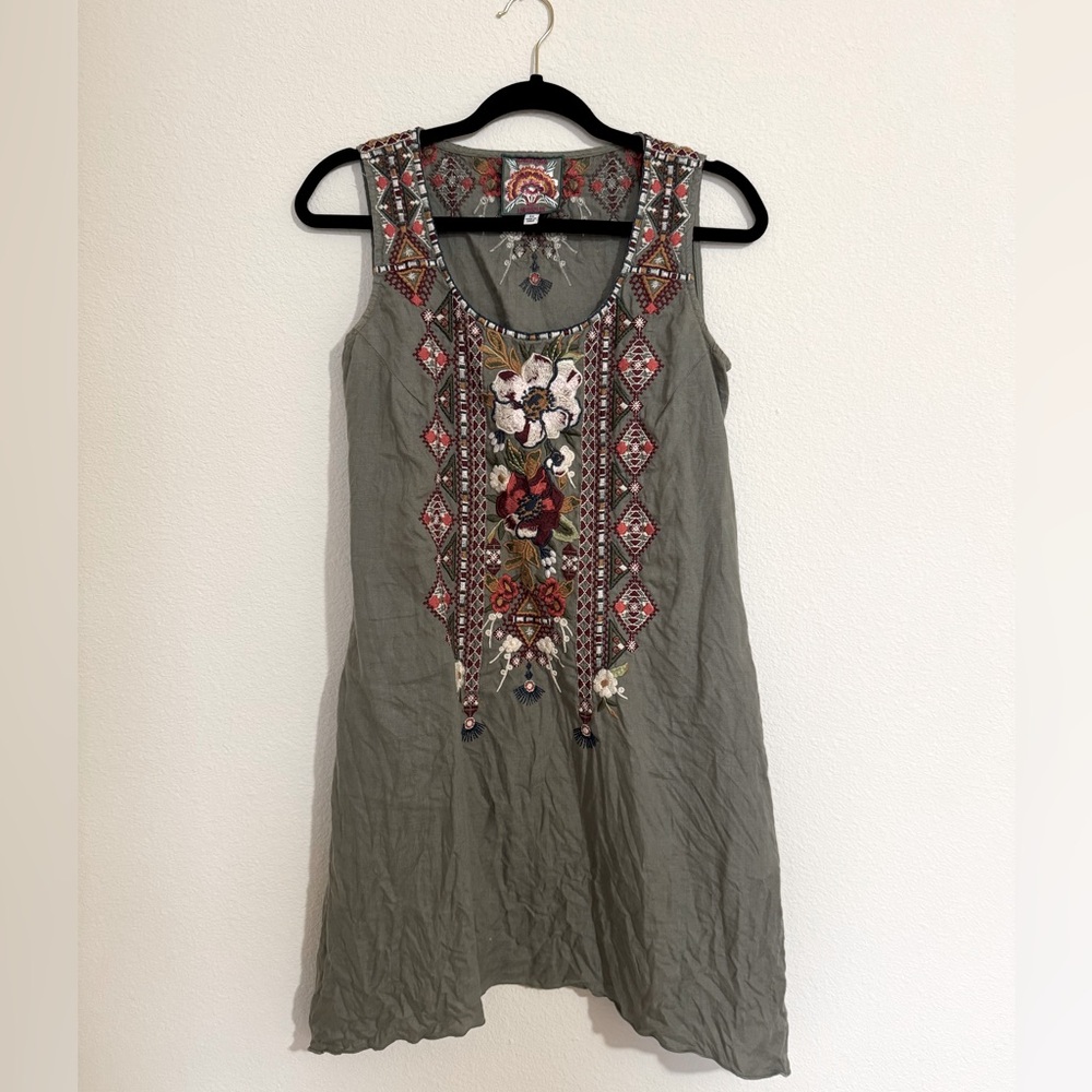 Johnny Was Linen Dress - XS